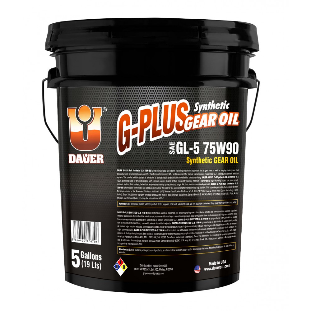 G-Plus 75W-90 GL-5 Synthetic